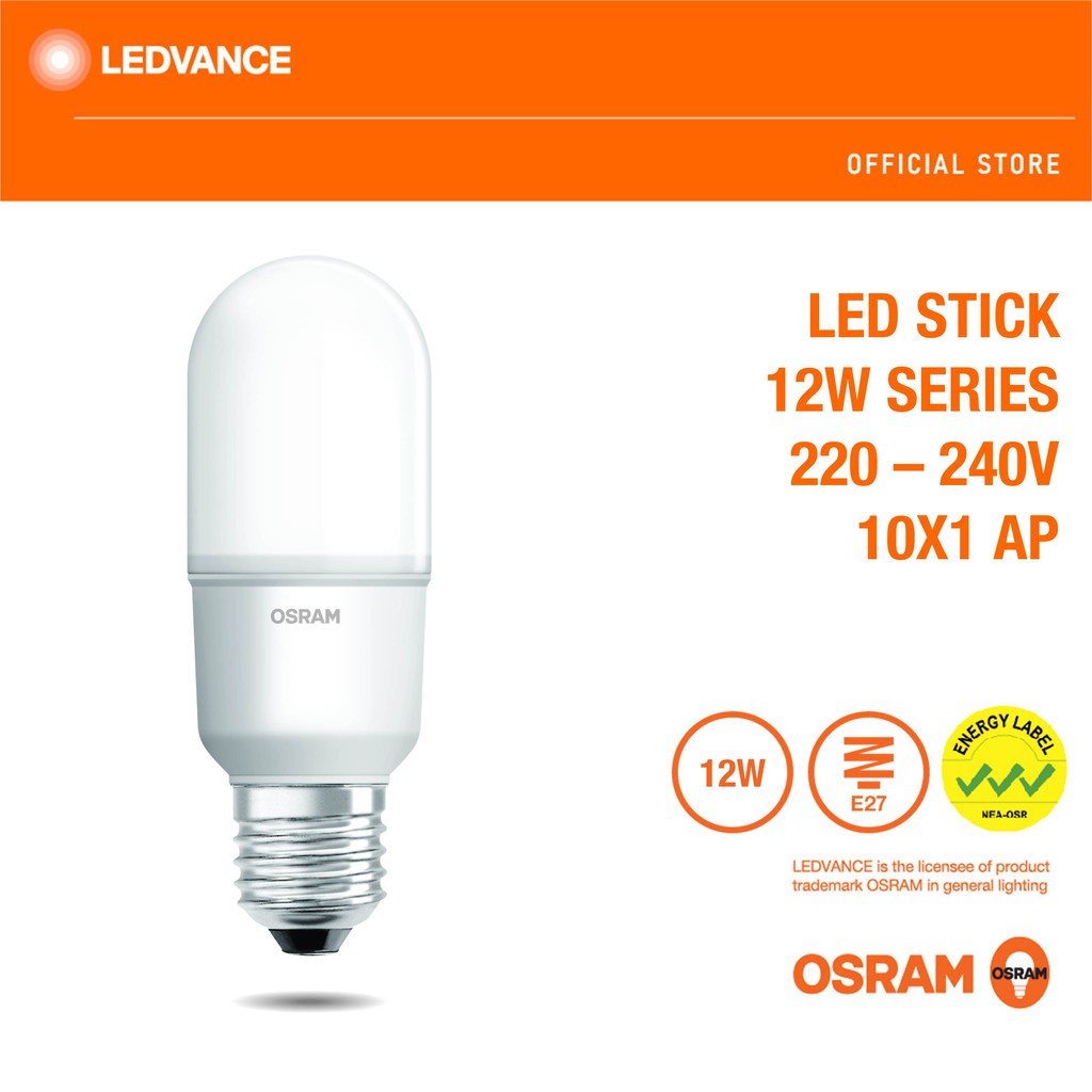 OSRAM LED Value Stick 12W E27 (2700K/6500K)