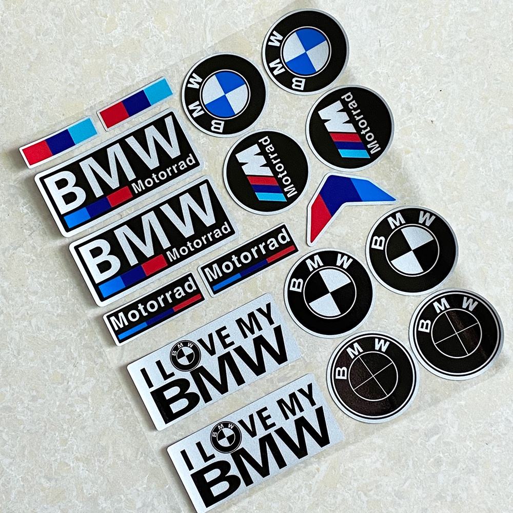 BMW logo decals, stickers