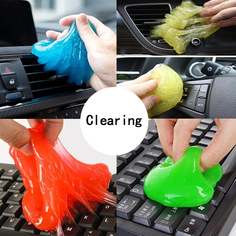 Car Cleaning Soft Glue Powder Cleaner Magic Cleaner Dust Remover