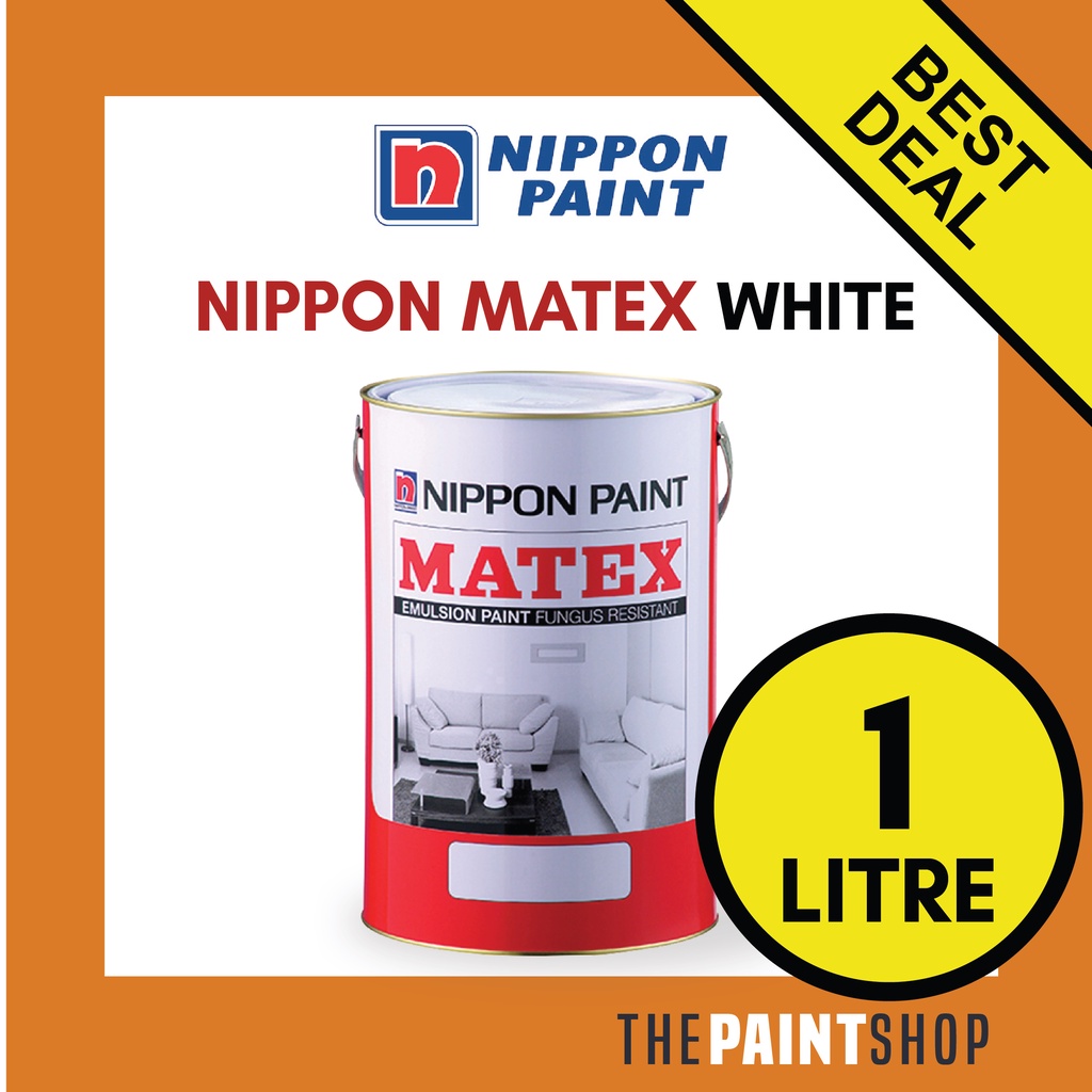 NIPPON PAINT Matex Paint 1L | Shopee Singapore