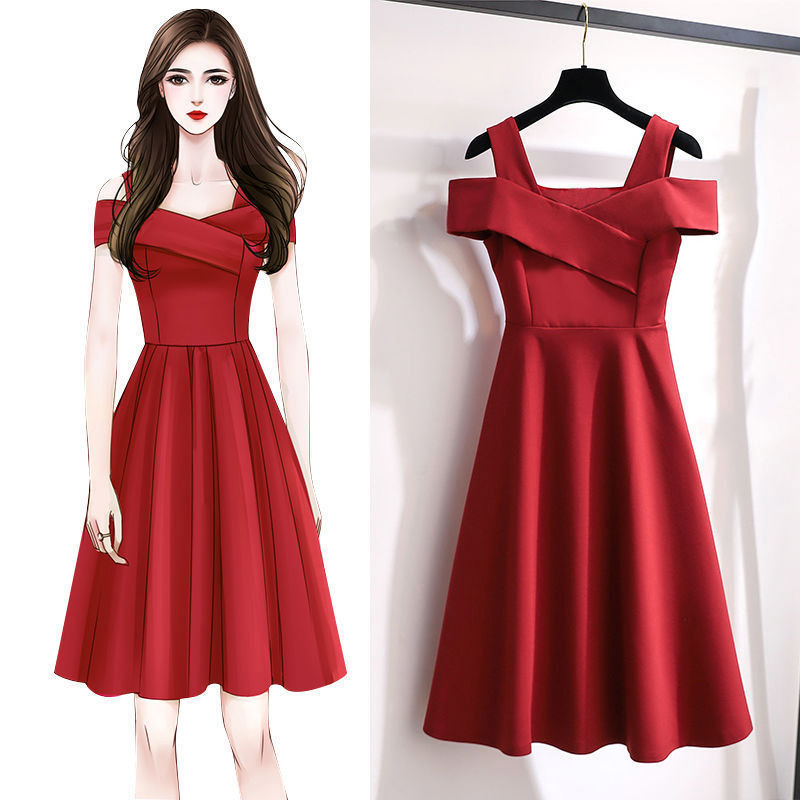 Women Plus Size Korean Casual Denim Dinner Sexy Evening Dress Midi Dresses  | Shopee Singapore