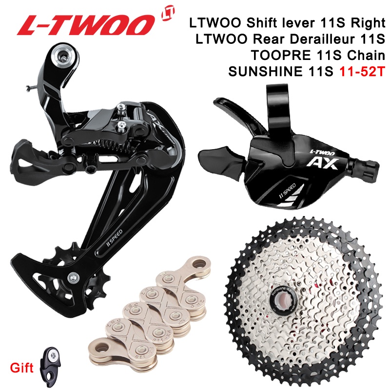 LTWOO AX11 11 Speed Shifter Rear Derailleurs Sunshine Cassette cog Toopre Bike Chain Groupset 46 50 52T For SHIMANO Shopee Singapore