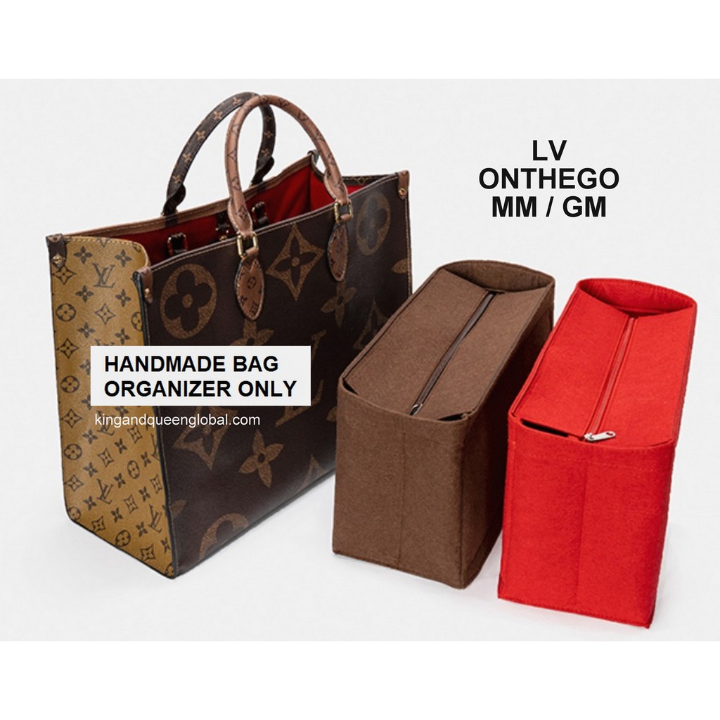 Handbag Organizer For Louis Vuitton Onthego MM Bag with Single Bottle