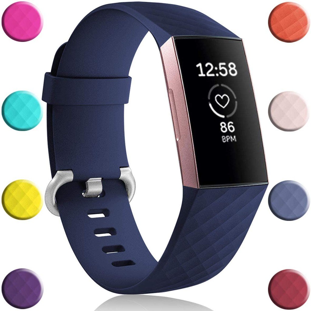 Fitbit charge 3 leather strap new arrivals