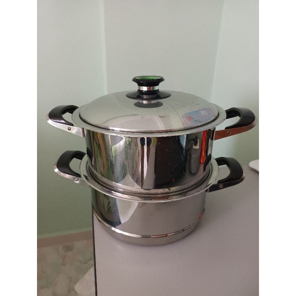 Brand New Vintage AMC cookware 2 layers pot with steamer (28cm