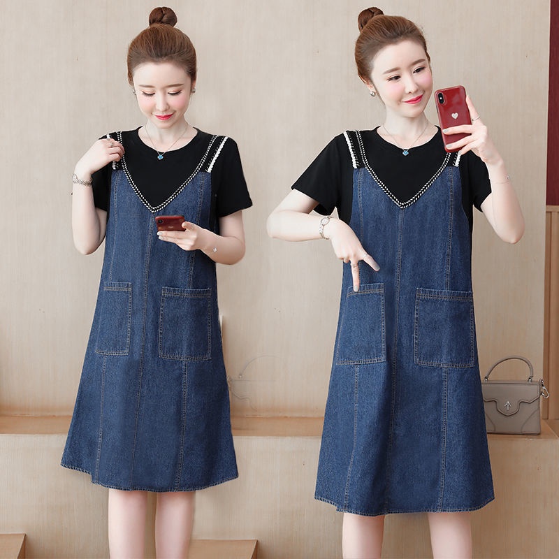 Denim overall hotsell skirt 5xl