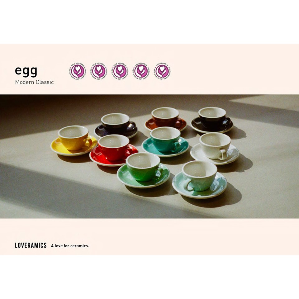 Loveramics 200ml / 6.5oz Egg Coffee Cup
