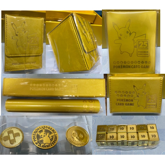 Songmei Board Game Shop Pokémon 25th Anniversary Gold Box Pikachu