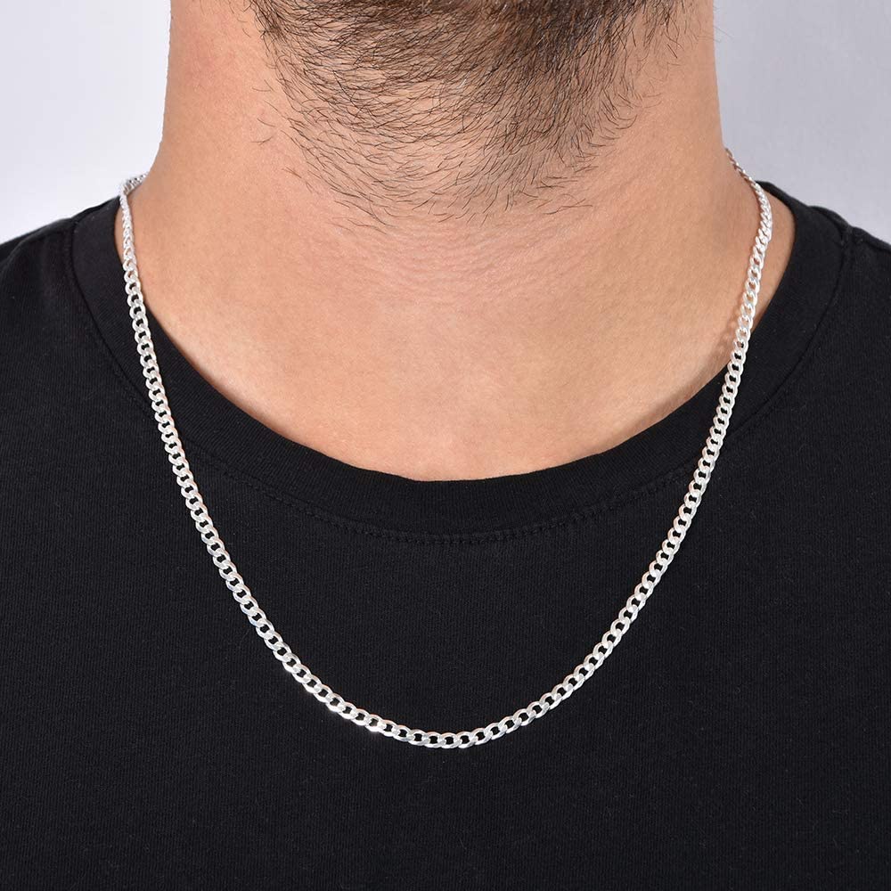 Buy silver chain for men sale