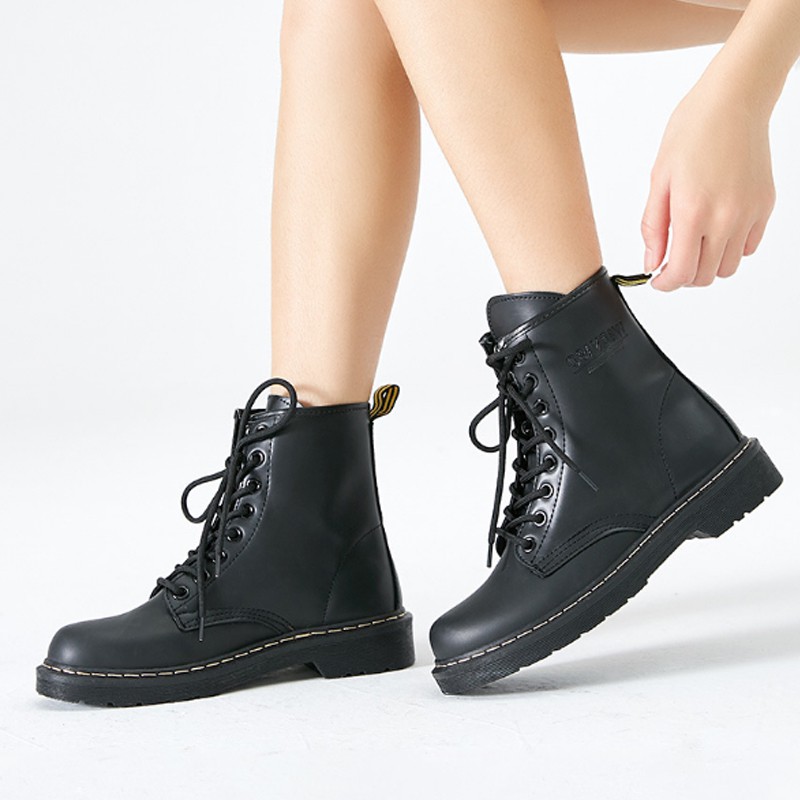 Black boot cheap shoes ladies