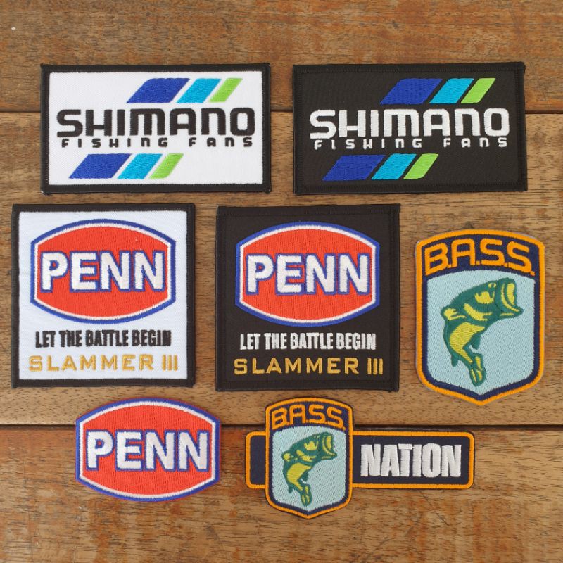 Fishing Brand / Products embroidery patches 16 .
