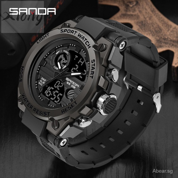 All black mens sport watches sale