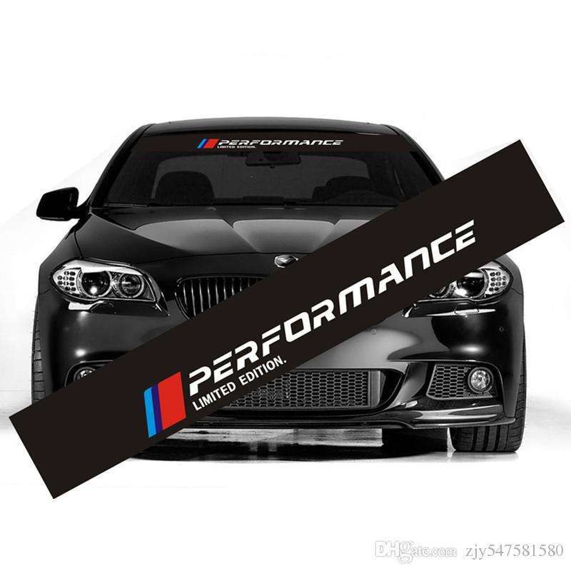 BMW M Performance new Windshield banner vinyl decals stickers