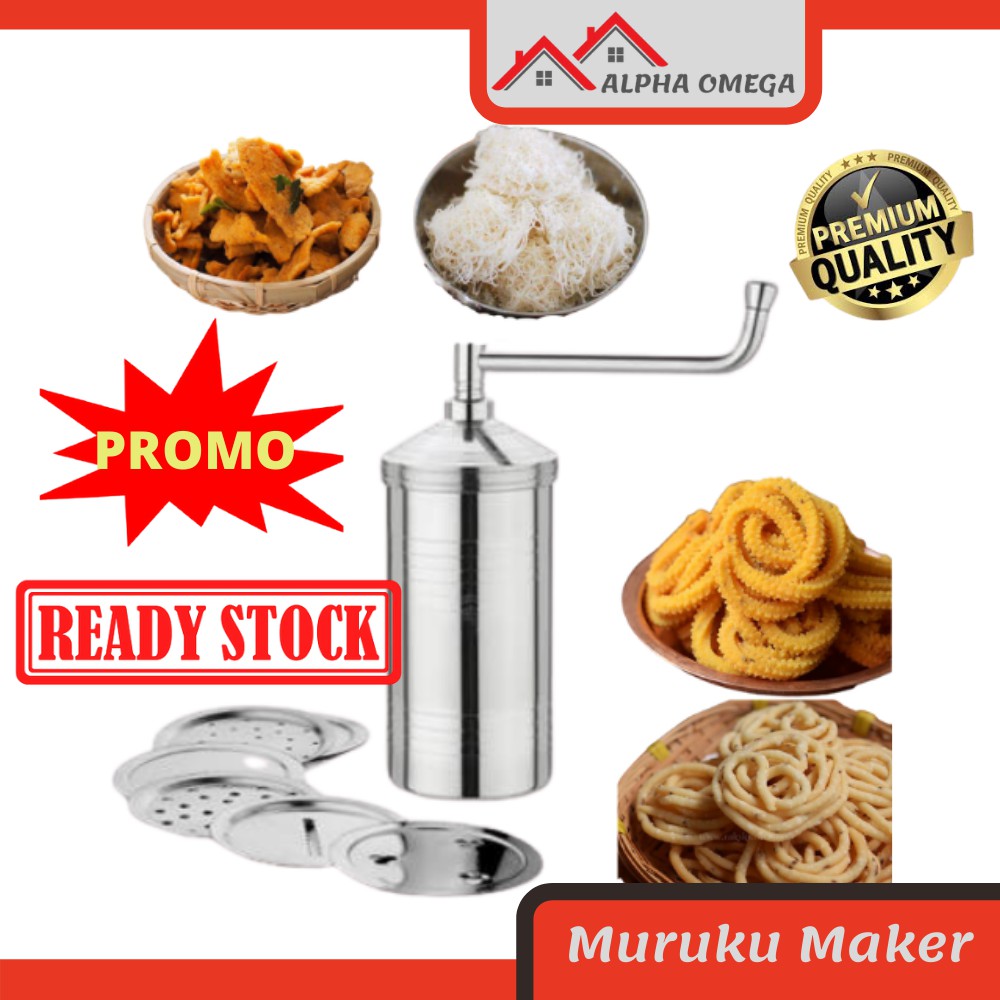 Yuktha Eternals Idiyappam/Murukku/ Farsan Sev / Pasta Maker Stainless Steel  Machine