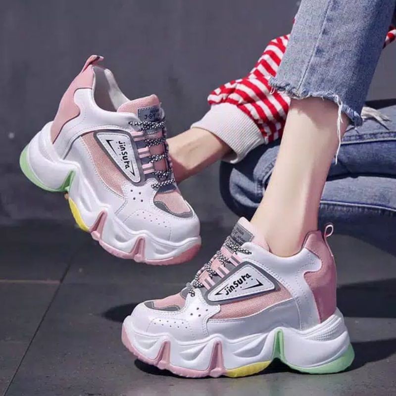 Rainbow on sale sneakers womens