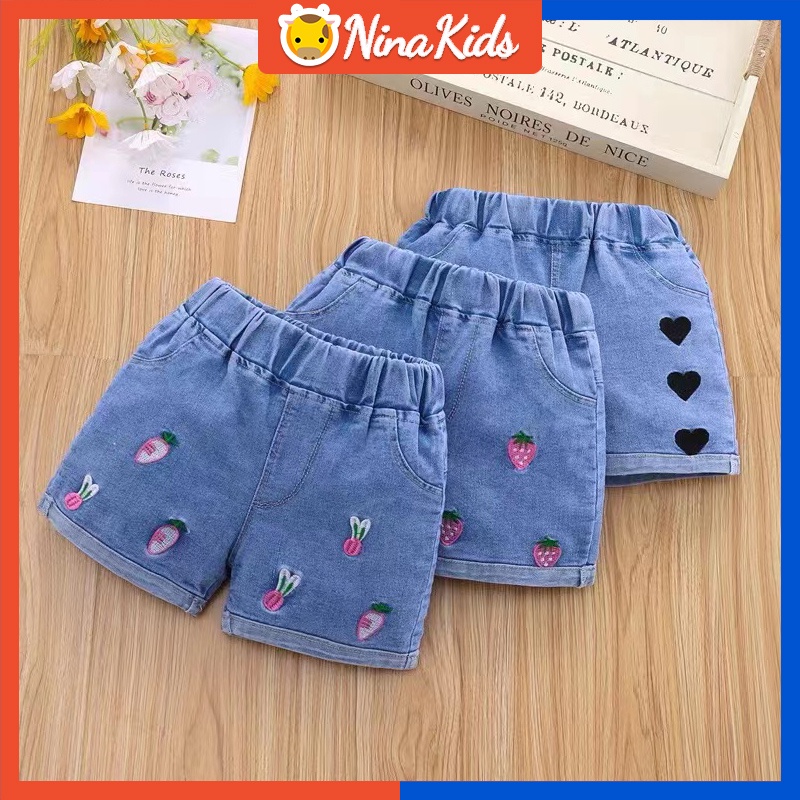 Jeans shorts for hot sale baby girl