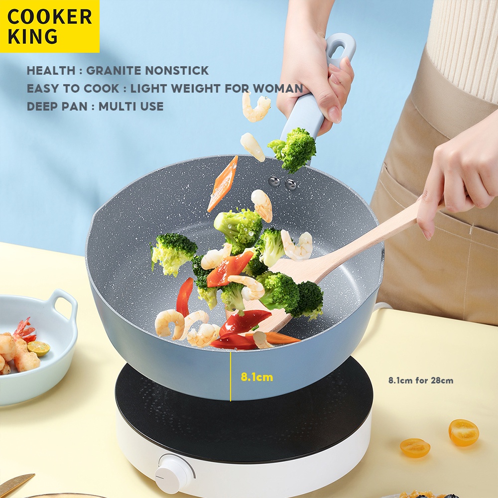 GOKINGKONG STORE, Home & Lifestyle, Kitchen & Dining, Cookwares, Woks &  Stir-Fry Pans