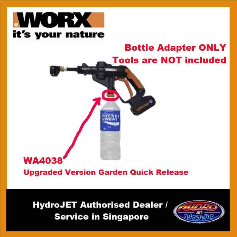 Worx Hydroshot Bottle Adapter WA 4038 Shopee Singapore