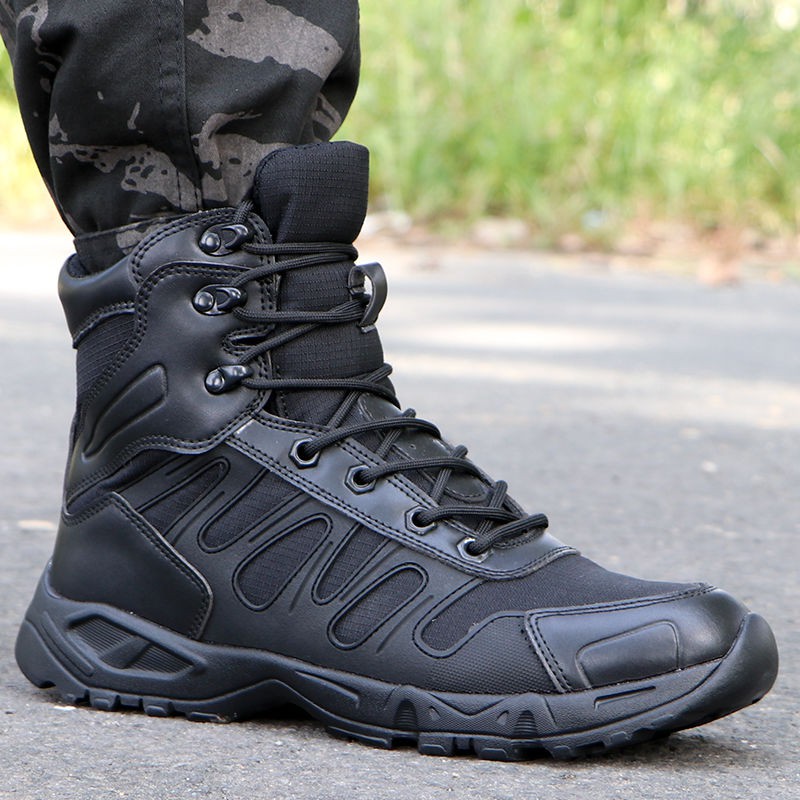 Police combat outlet boots