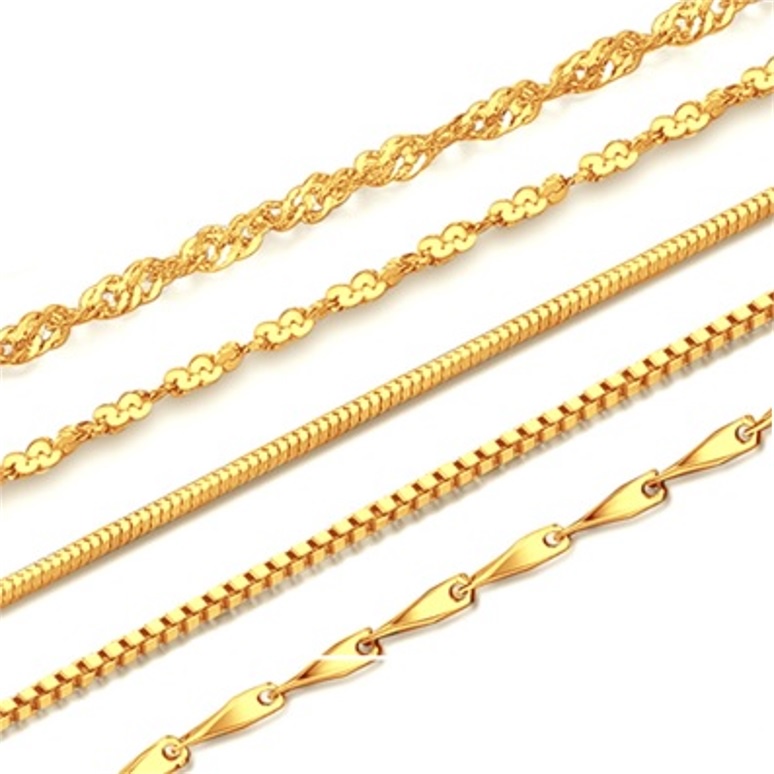 Gold neck 2025 chain model