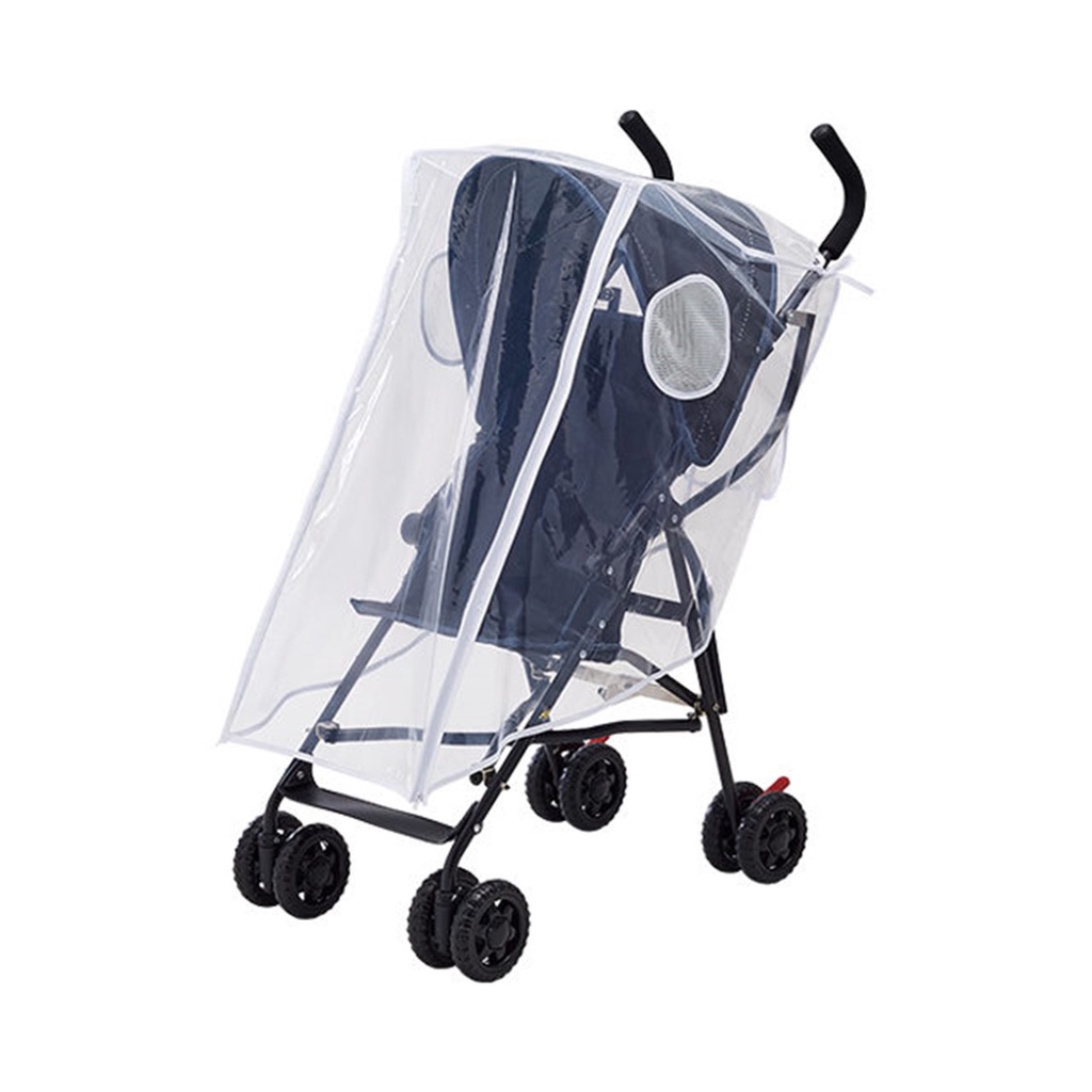 Double pushchair on sale rain cover argos