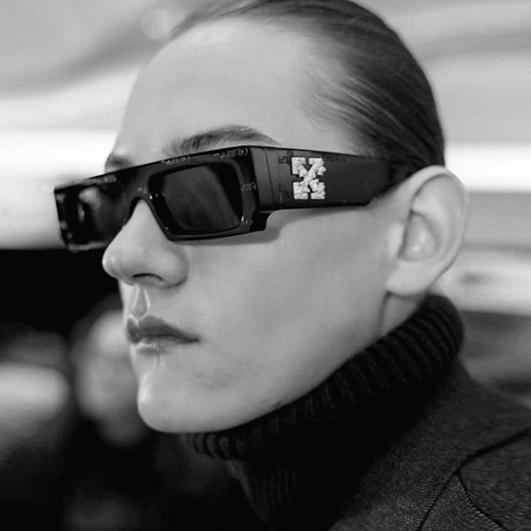 Men Women Sunglasses UV400 Female Male Fashion Rectangle Retro