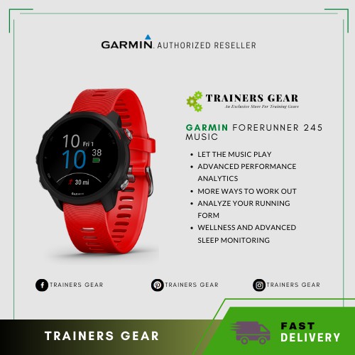 Garmin forerunner discount 245 sleep tracking