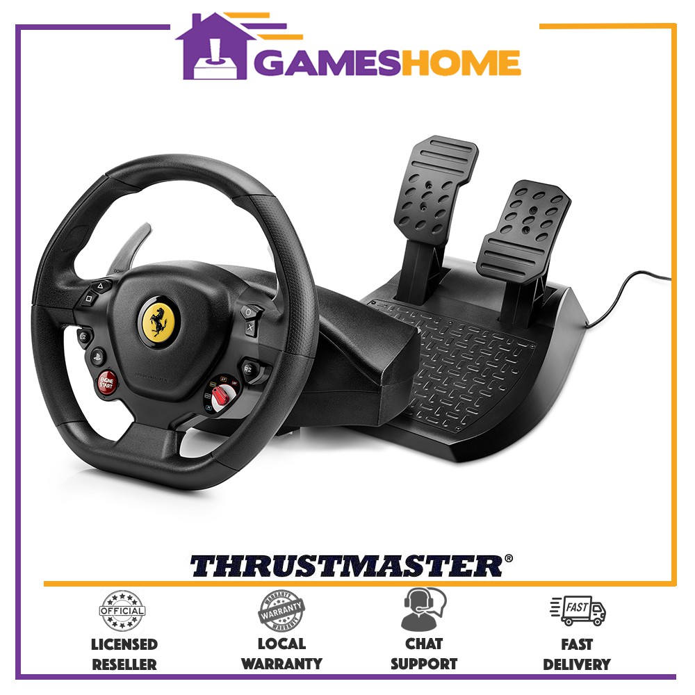 Thrustmaster T80 Ferrari 488 Gtb Edition [ Windows Os/ Ps5®/Ps4® ] –  Robinsons Singapore