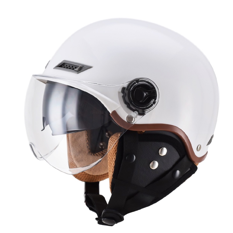 Classic scooter sale helmet