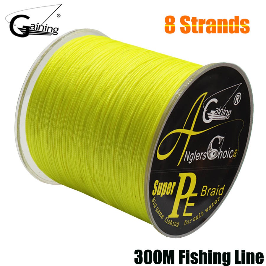 300m Super Strong 8 Strands Braided Fishing Line Multifilament PE