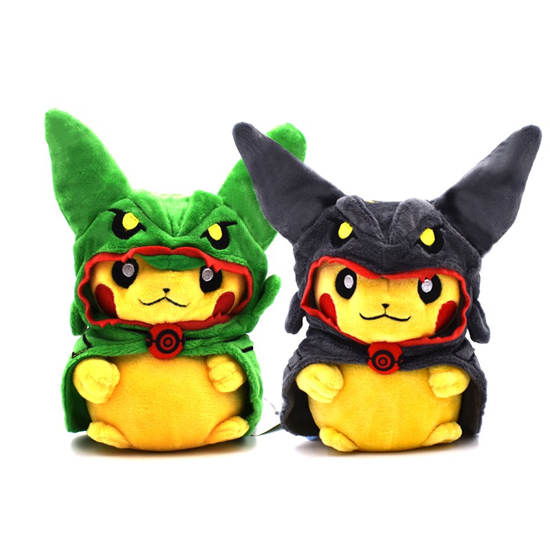 Yooki Pokemon Pikachu Cosplay Mega Rayquaza Plush Toy Stuffed