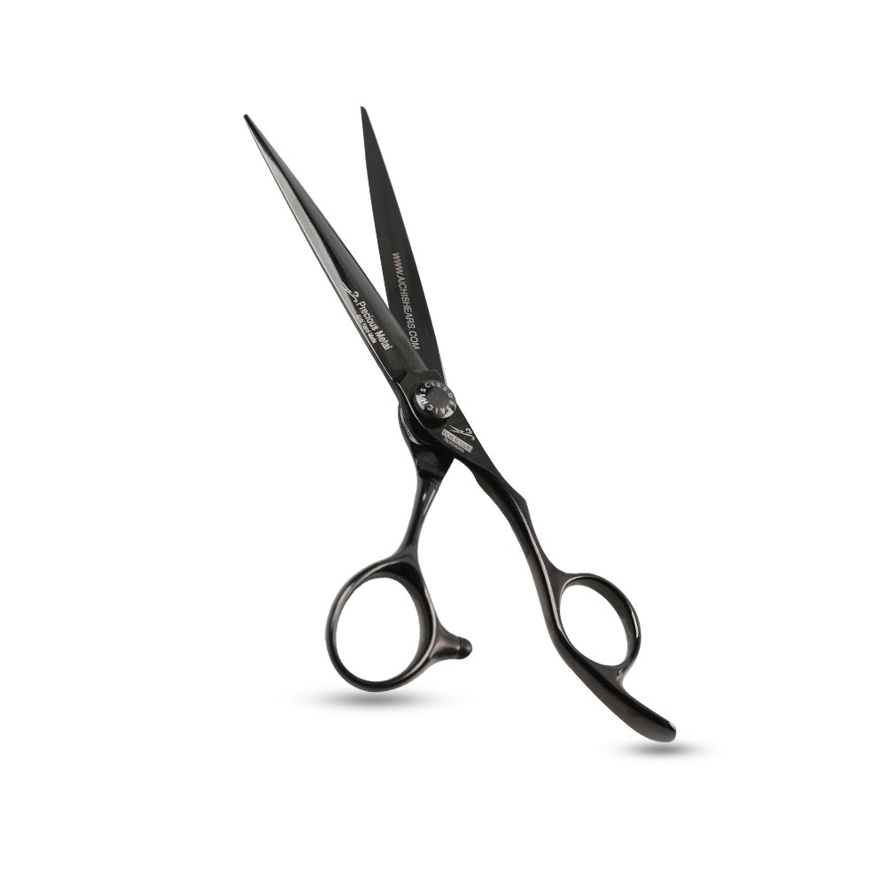 Professional Hair Cutting Scissors (Black) - (ELITE UBC Set)