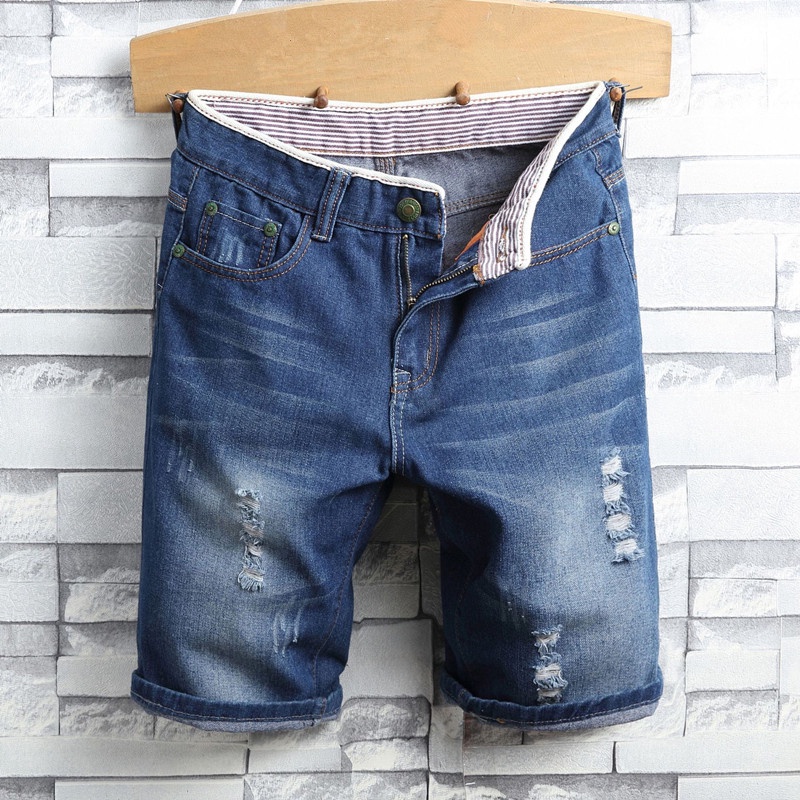 Mens Summer Shorts Showing Elasticated Waistband Stock Photo