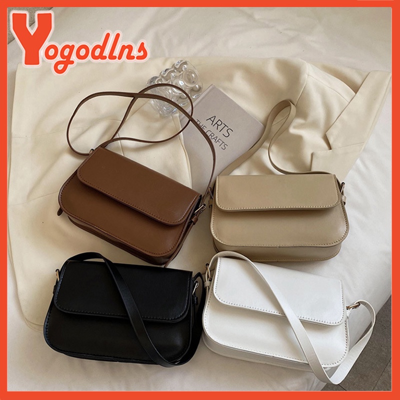 Yogodlns PU Leather Women's Crossbody Shoulder Sling Bags