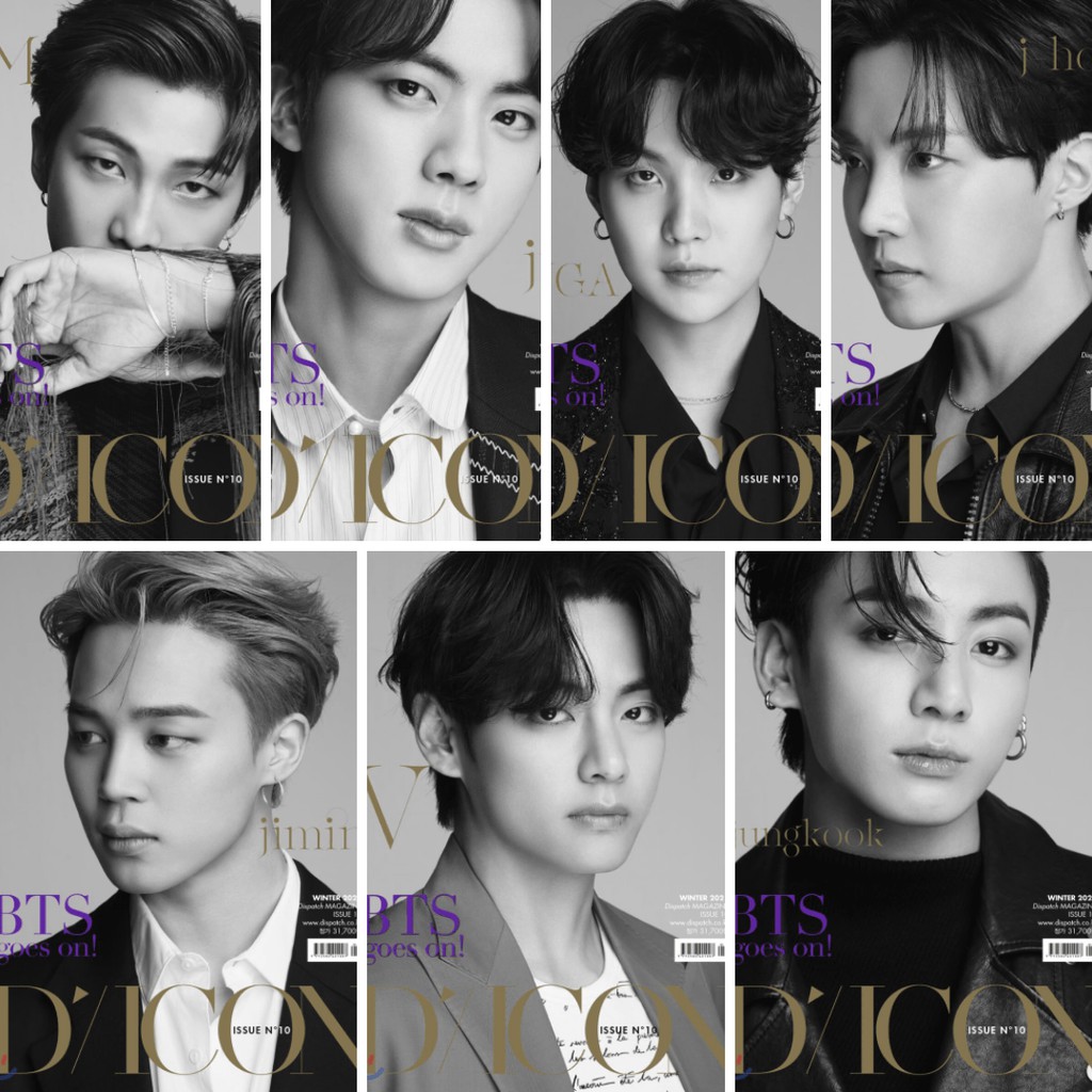 BTS GOODS] BTS GOES ON Official Authentic DICON MAGAZINE full set