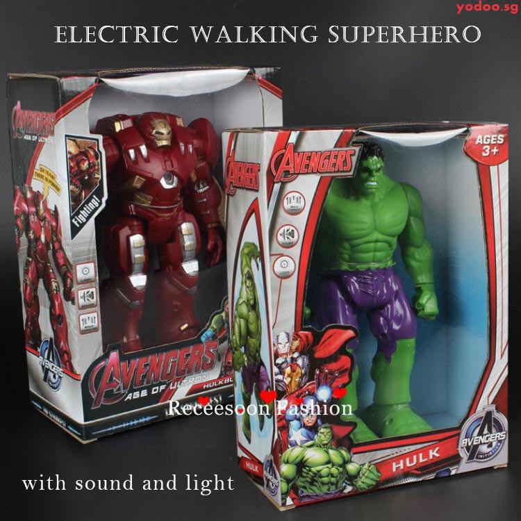 Iron man walking robot 2024 toy