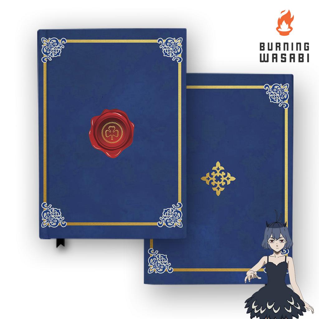 Charmy Nero Secre Swallowtail Grimoire Black Clover Anime Notebook Custom  Journal Cosplay | Shopee Singapore