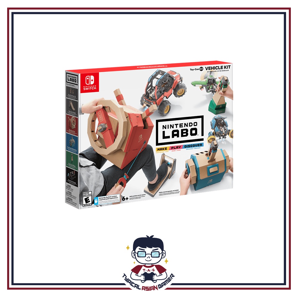 Nintendo switch labo hot sale toy con 3