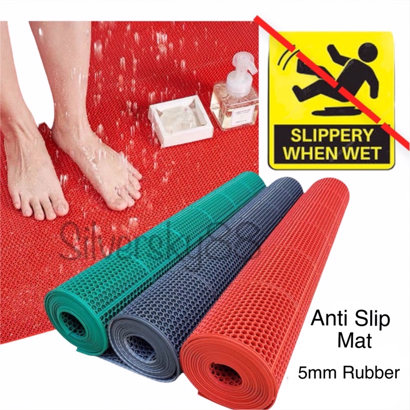 Anti slip floor mat non slip rubber toilet mat bathroom shower mat