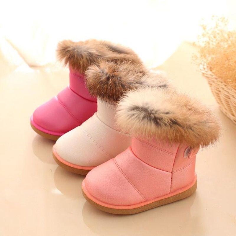 Fur boots deals for boys