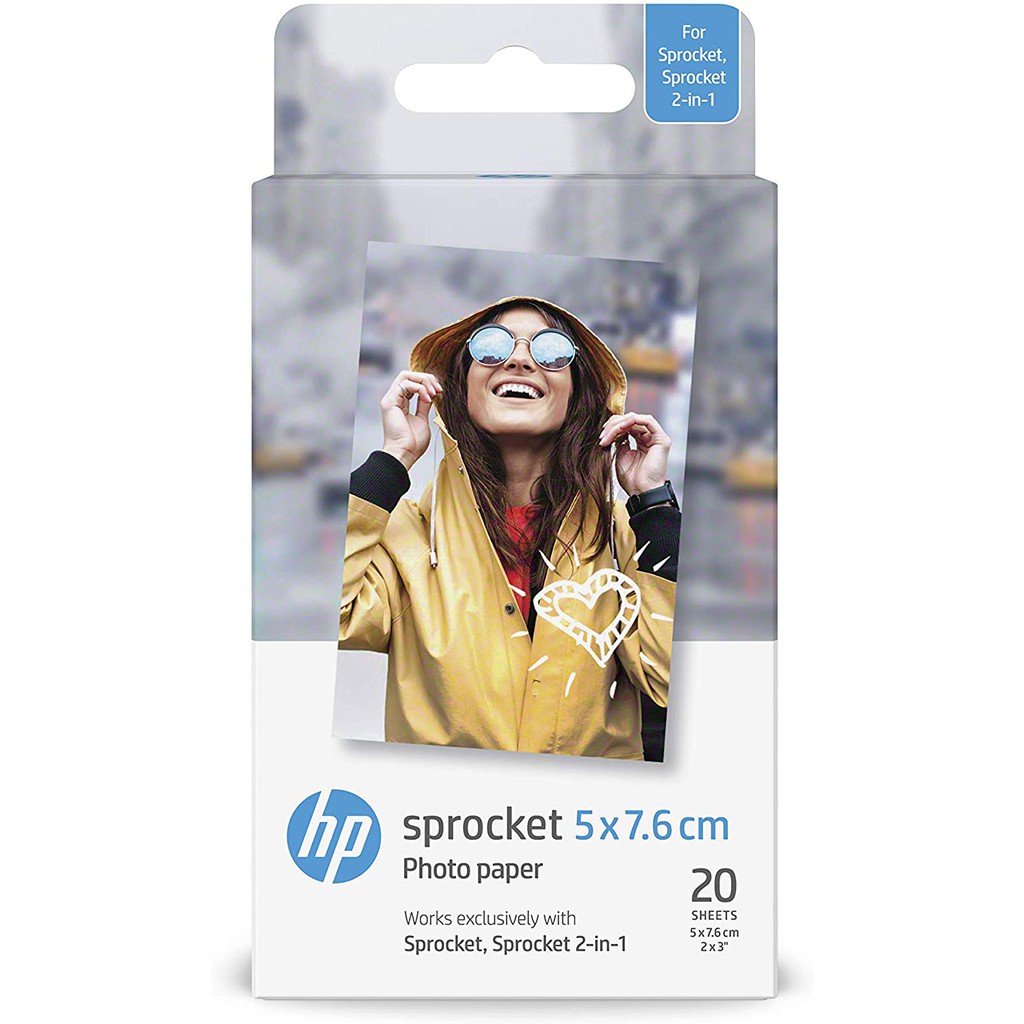 HP Sprocket ZINK 2x3'' Sticky-Backed Photo Paper (set of 2 boxes)