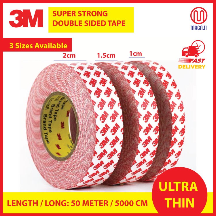 3m heat resistant double sided clearance tape