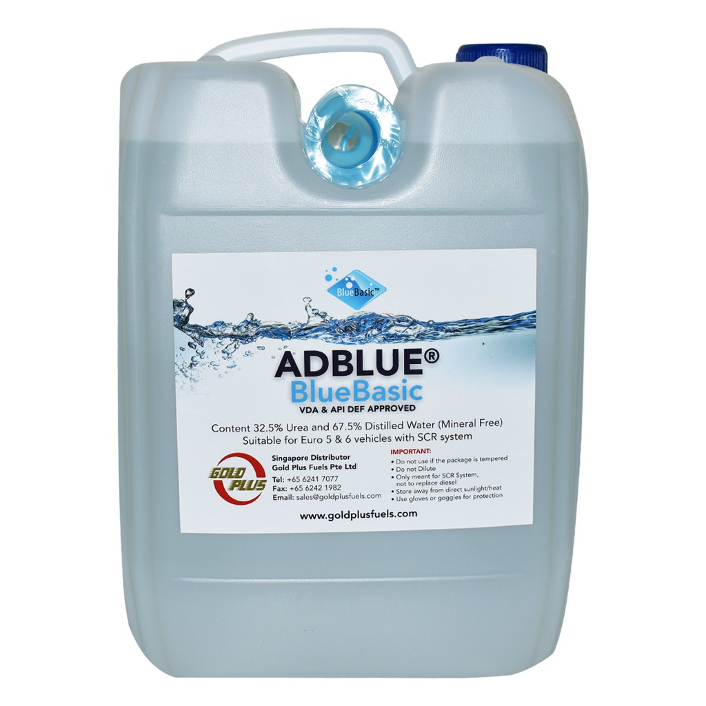 BlueBasic AdBlue Diesel Exhaust Fluid 10L - Made in Italy