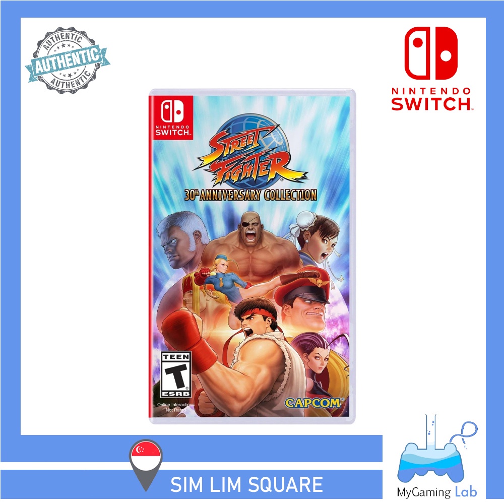 Street Fighter 30th Anniversary Collection - Nintendo Switch, Nintendo  Switch