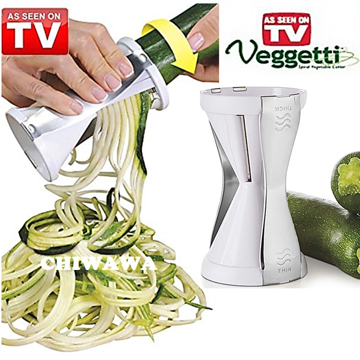 Spiral Vegetable Slicer Veggetti Spaghetti Cutter Multipurpose