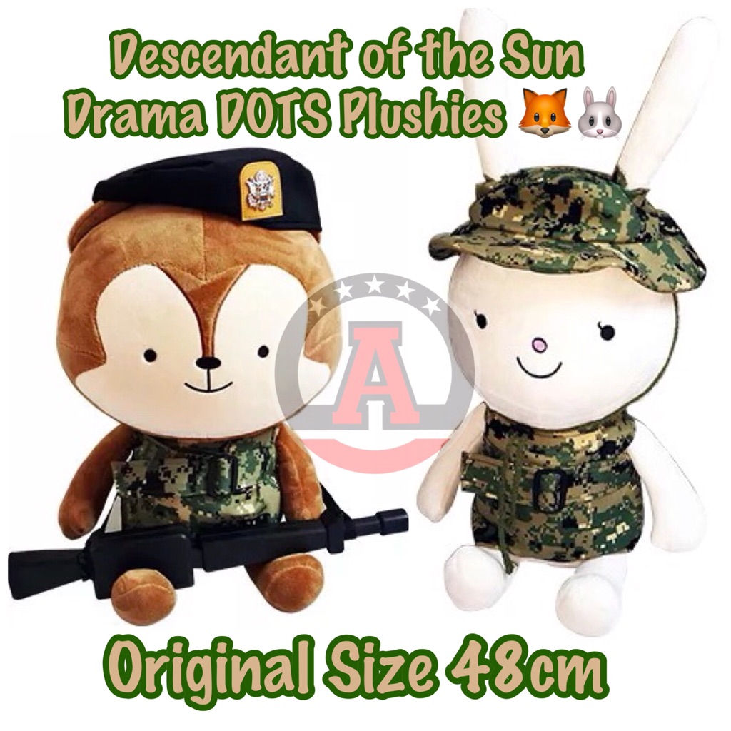 descendants of the sun stuffed toy