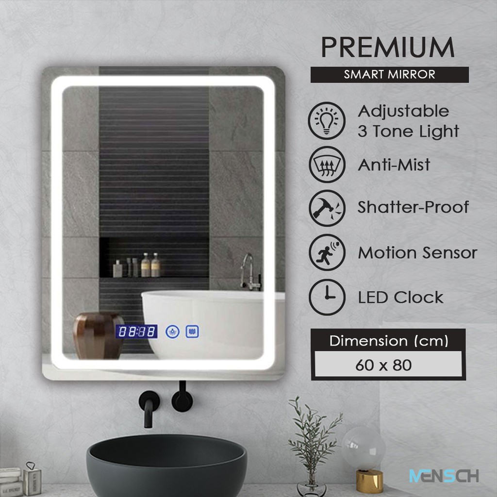 Mensch Smart Mirror - Premium [Local Stock]
