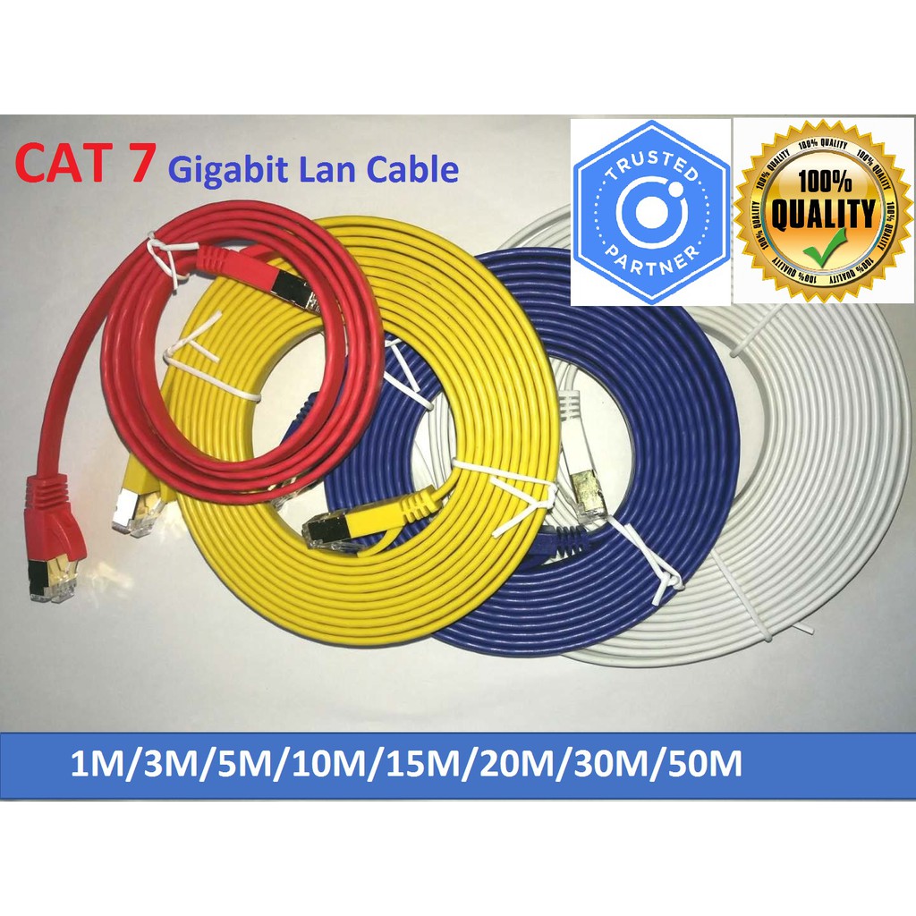 0.5M 1M CAT 6A RJ45 Network Lan Cable Ethernet Patch Cord 28AWG External  Diameter 3.5