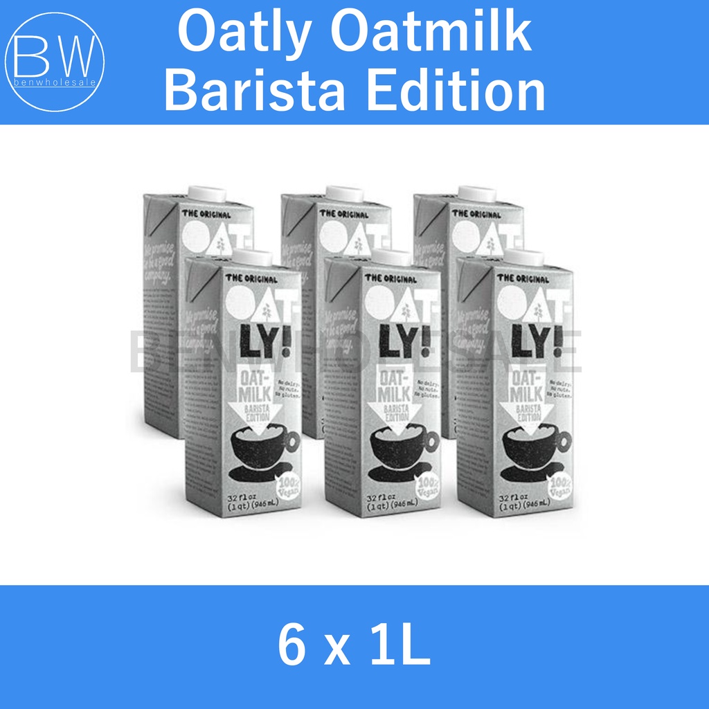 Oatly Oat Drink Barista Edition 6 x 1L