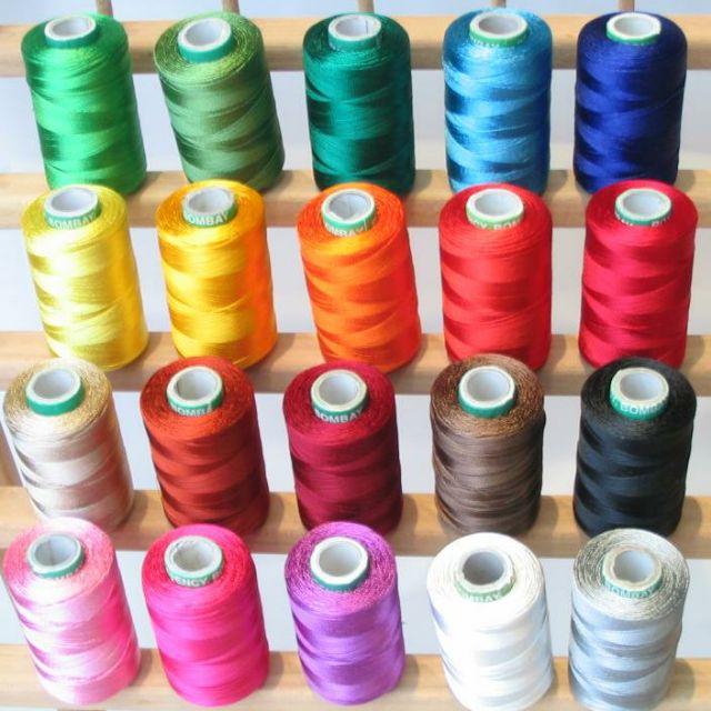Double Bell Silk Thread for Embroidery - 1pc Color Shades No.1 - Aari &  Embroidery Materials Online shop